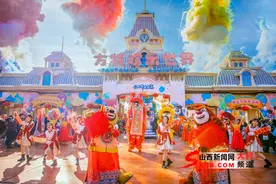 大同方特“潮味幸福年”欢乐启幕，年味儿十足，欢乐加倍图片