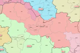 清末江苏府级界线，与现在地市区域做比较，变化非常大！图片