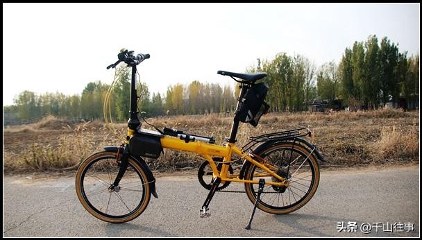 金叶轮行：大行045折叠自行车薛城→官桥薛国故城银杏林深度评测