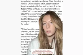 “中国人都长了一张从未被欺负过的脸”图片