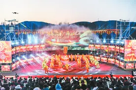 听戏曲 逛市集 赏民舞 观非遗欢乐“村晚”迎新春图片