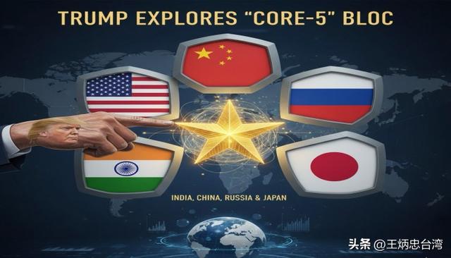 特朗普提“G2	”“C5”重塑世界秩序 解决台湾问题仍是复兴必由之路