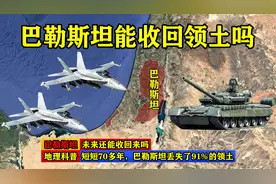 短短70多年，巴勒斯坦丢失了91%的领土，未来还能收回来吗？图片