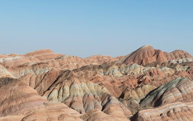 又踏甘肃地之八 张掖篇之六 七彩丹霞（5）七彩虹霞台