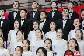 青春华章·我们这YOUNG｜南开大学学生合唱团：用歌声唱响爱国情怀 展示青春风采图片