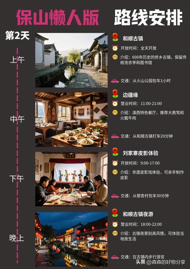 保山3日游保姆级攻略