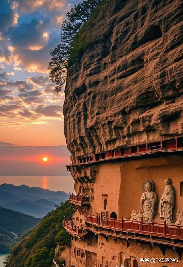 甘肃最值得去的五个AAAAA旅游景点。尤其最后一个，没去等于白来
