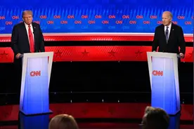 老生常谈，吵架“骂娘”，美国大选首场辩论“双输”图片