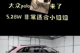 大众“小钢炮”，油耗5.9L，2024款大众POLO“小糯米”跌至6.49万图片
