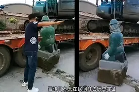 2022年两侵华日军跪像被挖走，监控拍下男子，一细节让人背后一凉图片