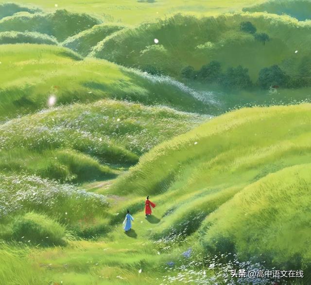 最美古诗词|10首春草古诗词，嫩绿柔香远更浓，春来无处不茸茸