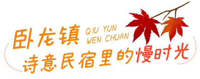 绝美秋色即将上线｜汶川的秋天，不加滤镜都美醉~