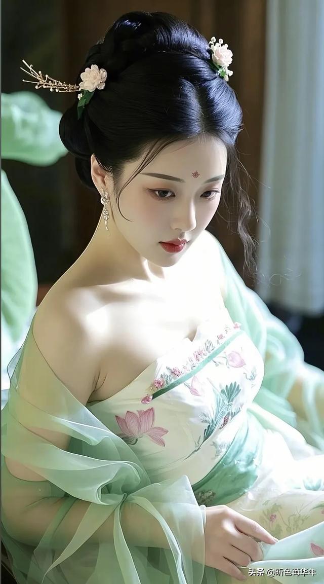 罗衫淡雅•玄裳似墨