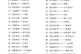 300个歇后语，收藏起来有空多陪孩子玩一玩图片