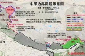 中印边境之争，中印不再打上一架是无法彻底解决的！图片