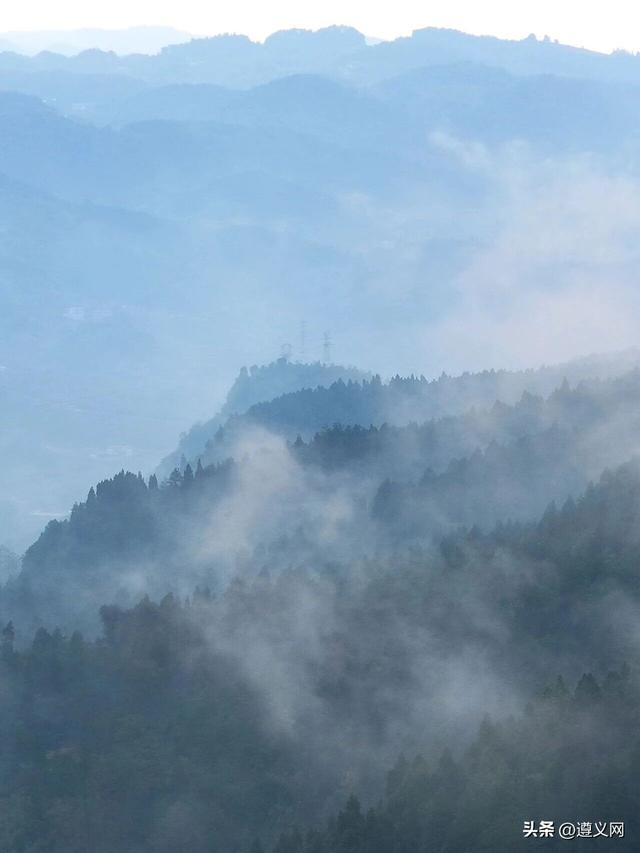 被初冬的遵义美到了