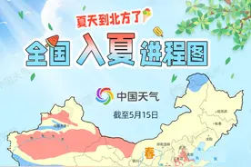 北京等多地夏来早！全国入夏进程图来了，高温即将登场图片