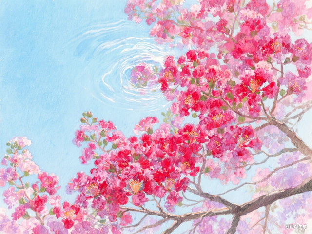 一秒入画！千年紫薇花，打卡夏日限定的剑门关浪漫