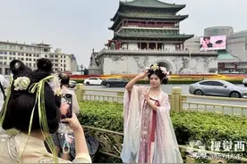 端午假期西安旅游持续火爆图片