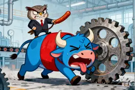 一头随时可能垮掉的“快牛”……图片