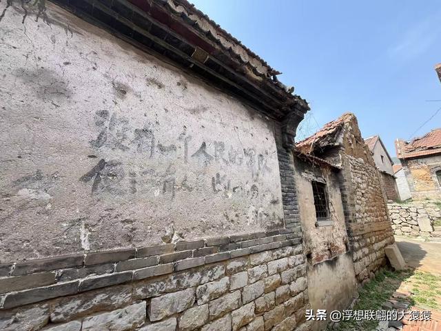 博山石马乡的中石马，留有众多古宅和古庙、古槐