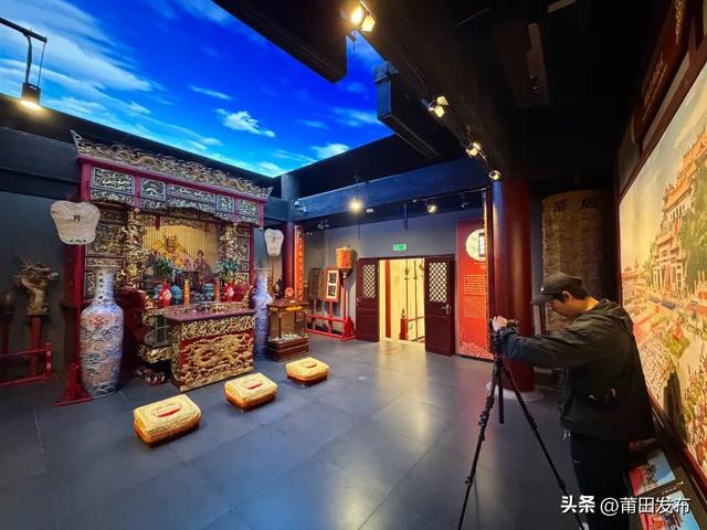 中华优秀传统文化系列纪录片摄制组走进莆田湄洲岛