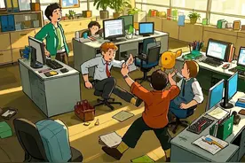 搞笑办公室图片