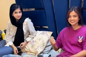 幸运受伤小李展现强大魅力20岁巴基斯坦美女助理满眼幸福图片