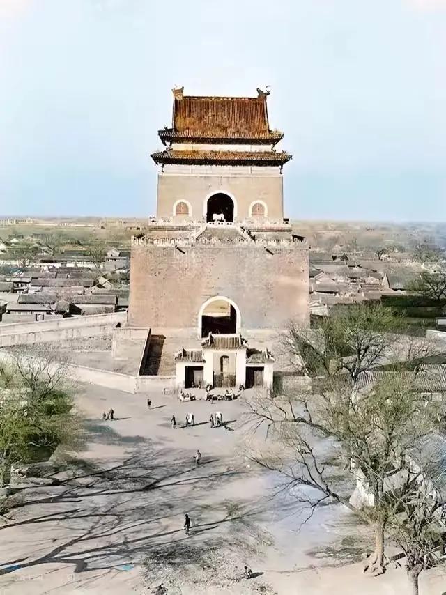 1923年，一名瑞典人来到中国，拍到了完整的北京城墙！太壮观了