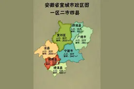 宣城，一个距离浙江最近的安徽地级市，人口不多，但底蕴厚底气足图片