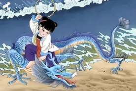 白龙马是西海龙王三太子敖烈，与东海龙王三太子敖丙比谁的年龄大图片