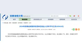 安徽省公布平均工资，涨幅创25年新低，今年退休的受影响吗？图片