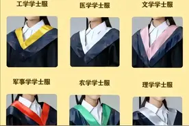 火了！毕业季黑袍粉领，蓝袍黄领有什么不同 网友炸锅：工资区别！图片