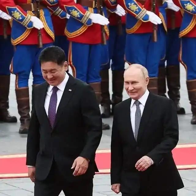 美国制裁失效？中俄蒙“铁三角	”加速成型，蒙古国成了最大变量