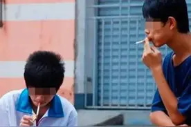 16岁就有9年的烟龄，未成年人抽烟严峻，社会要如何重视该问题图片