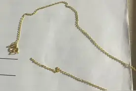 刚买的黄金项链老是断...|之 一条金项链大概多少克重才不容易断？图片