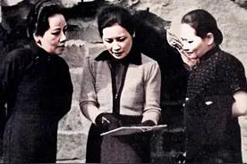 宋美龄晚年拒绝回忆过往，却反复念叨：如果我姐姐庆龄还活着的话图片