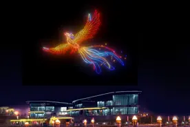 今晚，800架无人机点亮日照夜空！时间，地点→图片
