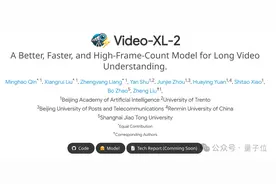 单卡搞定万帧视频理解！智源开源轻量级长视频理解模型Video-XL-2图片