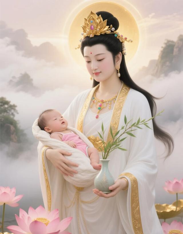 如果慈悲的菩萨给宝宝取名会取什么呢？挑一个吧！