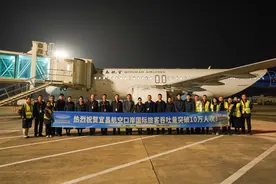 首开越南河内航线，三峡机场国际旅客吞吐量首破10万人次！图片