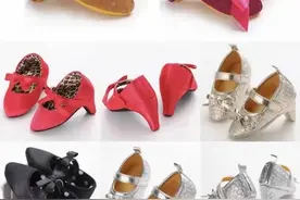 “婴儿高跟鞋”形似“三寸金莲”引质疑，谁在鼓吹“性感”幼儿？图片