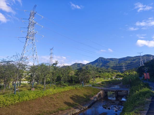 西丽湖绿道，慢慢骑慢慢地欣赏。