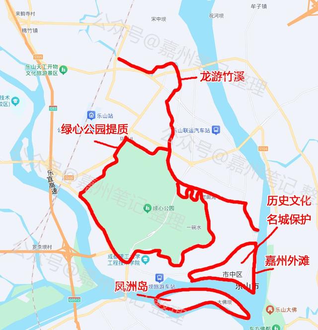 实探|乐山滨江滨河路建议这样升级：步行街+非遗集市+江上表演！