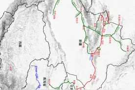 G30连霍高速公路主线、联络线、并行线及主要控制点图片
