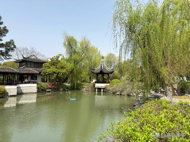 清明访千灯，顾园寄幽思