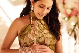 印度首富大儿媳妇的孕照，有人说她歪瓜裂枣，婚姻里颜值重要吗？图片