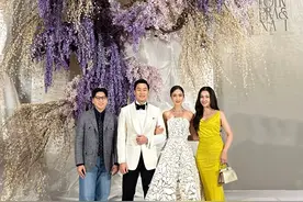 泰星道妹结婚，泰国人婚礼审美可太好了图片