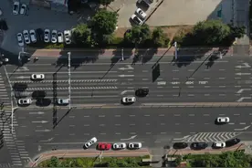 调整！临沂北京路这个路口现“锯齿”车道！图片