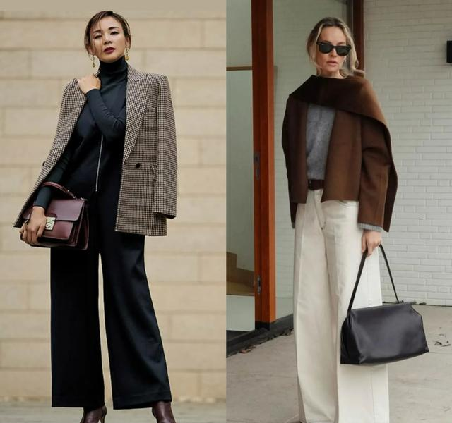 微胖也能穿出高级感！秋冬这几套阔腿裤搭配太惊艳了！